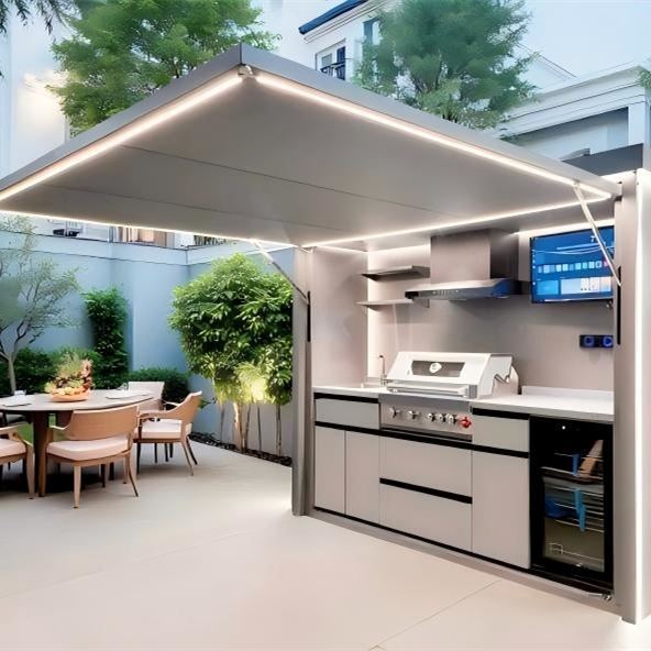 Cucina all'aperto